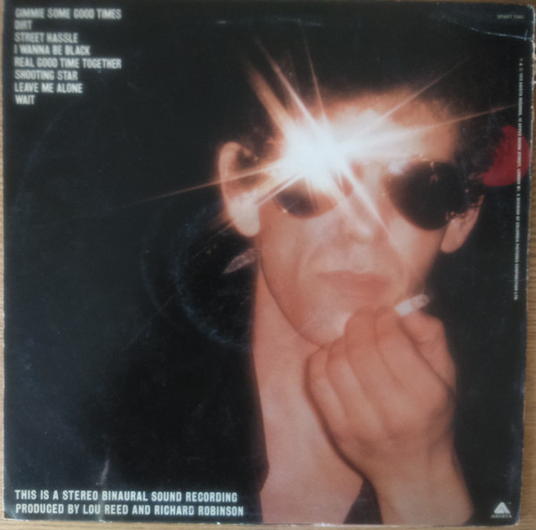 Lou Reed - Street Hassle | Arista (SPART 1045) - 2 Lou Reed - Street Hassle | Arista (SPART 1045) - 2