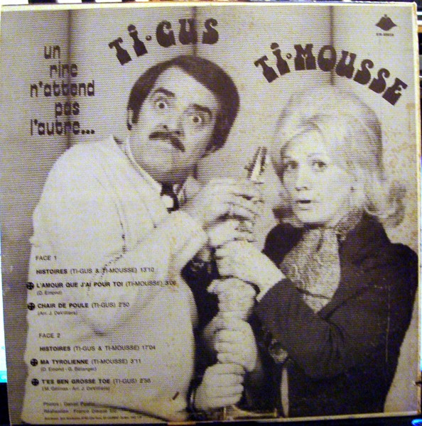 Ti-Gus Et Ti-Mousse - Un Rire N'attend Pas L'autre | Franco Disque Inc. (FR-49010) - 2