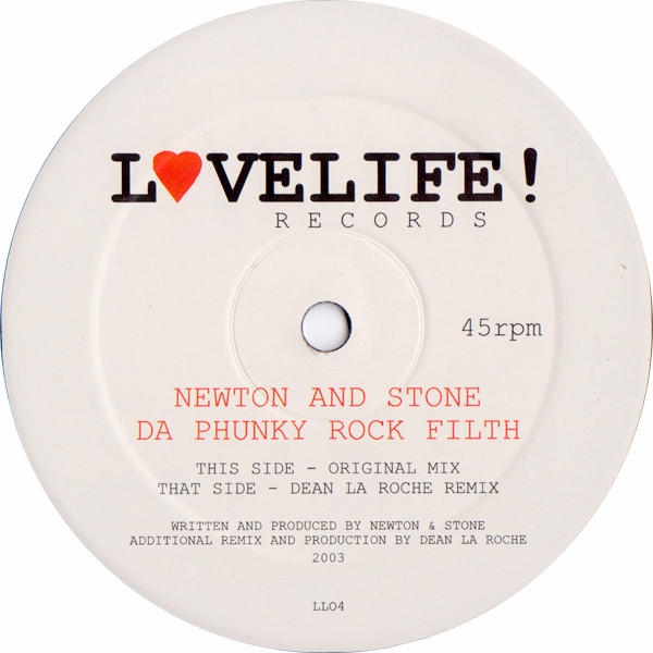Newton & Stone - Da Phunky Rock Filth | Lovelife ! Records (LL04) - main Newton & Stone - Da Phunky Rock Filth | Lovelife ! Records (LL04) - main