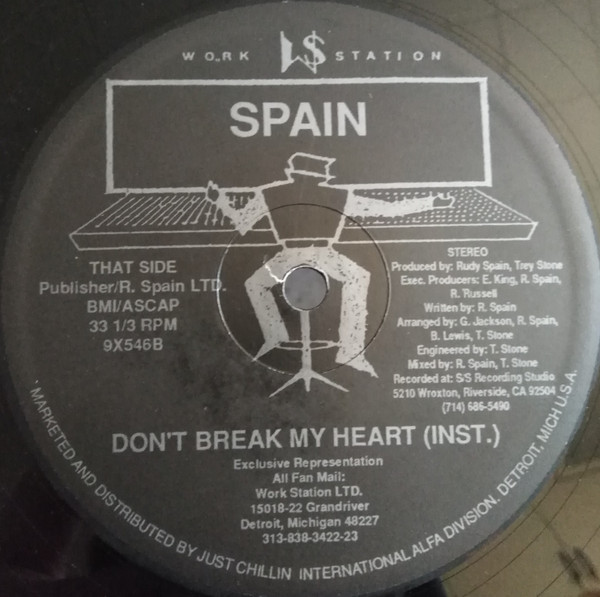 Spain - Don't Break My Heart | Work Station (9X546) - 2 Spain - Don't Break My Heart | Work Station (9X546) - 2