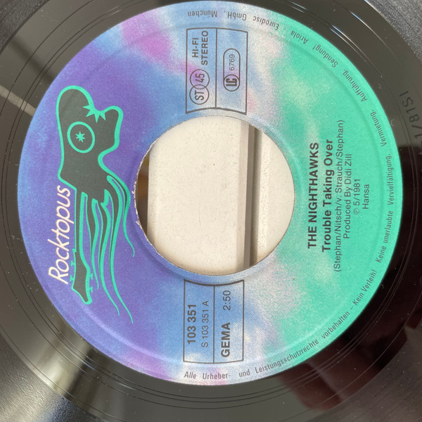 The Nighthawks - Trouble Taking Over | Rocktopus (103 351) - 4