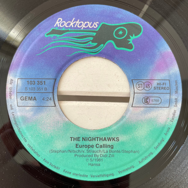 The Nighthawks - Trouble Taking Over | Rocktopus (103 351) - 3