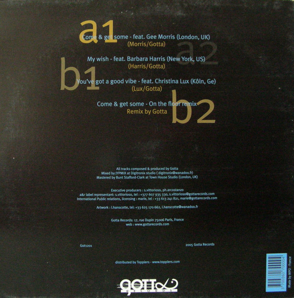 Gotta - Come & Get Some | Gotta Records (Got1201) - 2