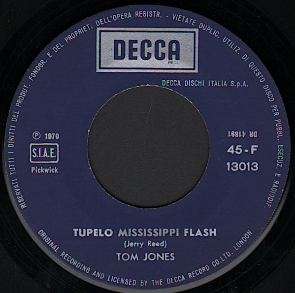 Tom Jones - Daughter Of Darkness | Decca (F 13013) - 4