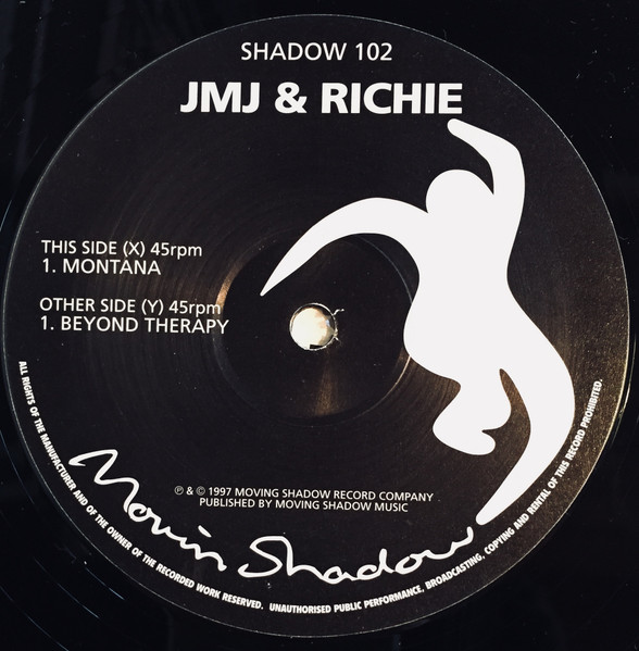 JMJ & Richie - Montana / Beyond Therapy | Moving Shadow (SHADOW 102) - 3