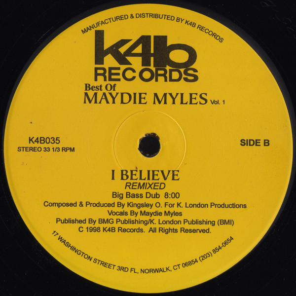 Maydie Myles - Best Of Maydie Myles Vol. 1 | K4b Records (K4B035) - 2