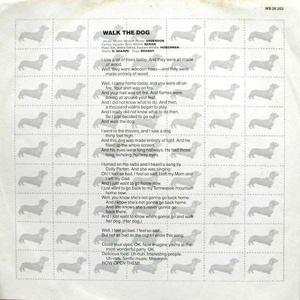 Laurie Anderson - O Superman | Warner Bros. Records (WB 26 203) - 4 Laurie Anderson - O Superman | Warner Bros. Records (WB 26 203) - 4