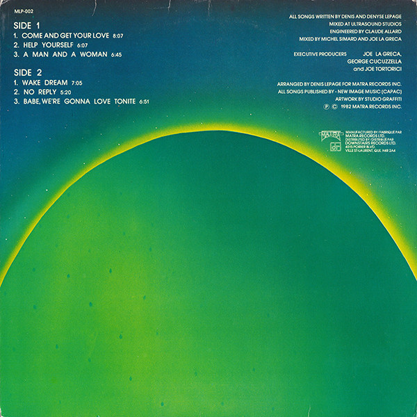 Lime - Lime II [Vinyl] | Matra (MLP-002) - 3