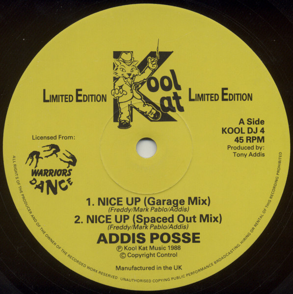 Addis Posse - Nice Up | Kool Kat (KOOL DJ 4) - main