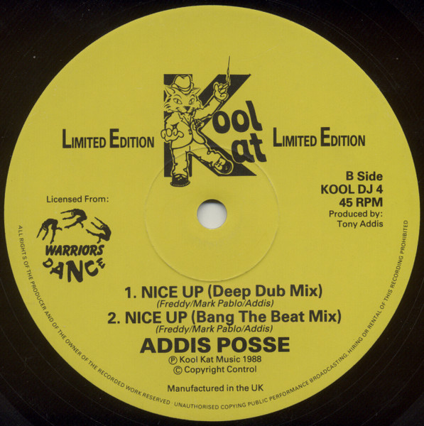 Addis Posse - Nice Up | Kool Kat (KOOL DJ 4) - 2