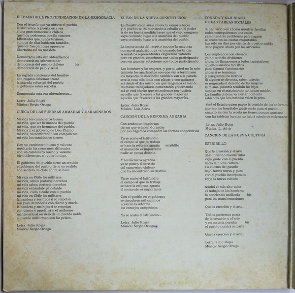 Inti Illimani - Canto Al Programa | Movieplay (17.1232/0) - 2 Inti Illimani - Canto Al Programa | Movieplay (17.1232/0) - 2