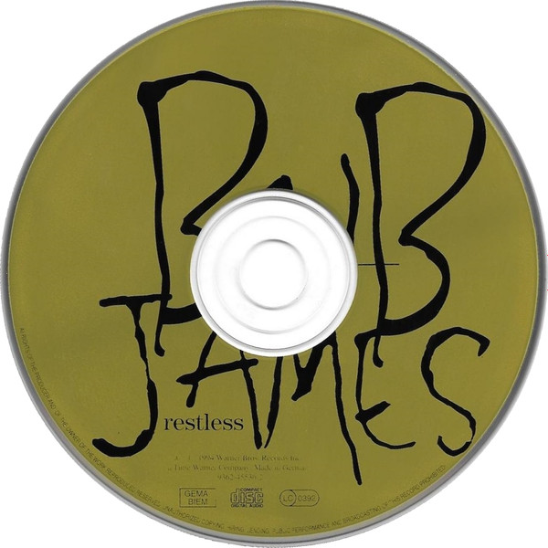 Bob James - Restless | Warner Bros. Records (9362-45536-2) - 3