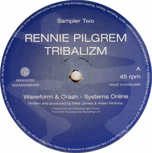 Waveform & Crash / Überzone - Tribalizm (Sampler Two) | Thursday Club Recordings (TCR) (RENN3062) - 3 Waveform & Crash / Überzone - Tribalizm (Sampler Two) | Thursday Club Recordings (TCR) (RENN3062) - 3