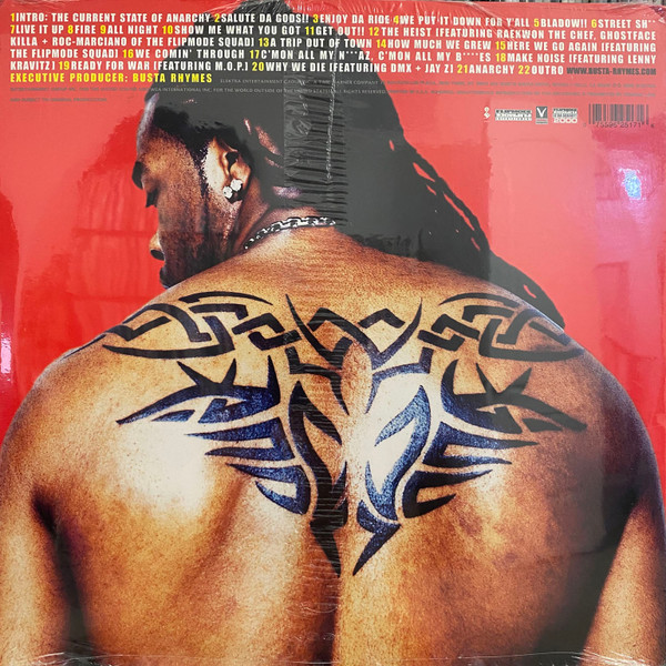 Busta Rhymes - Anarchy | Elektra (62517-1) - 2 Busta Rhymes - Anarchy | Elektra (62517-1) - 2