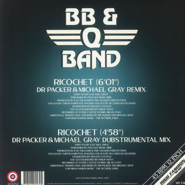 The Brooklyn, Bronx & Queens Band - Ricochet (Dr Packer & Michael Gray Remix) | High Fashion Music (MS 536) - 2 The Brooklyn, Bronx & Queens Band - Ricochet (Dr Packer & Michael Gray Remix) | High Fashion Music (MS 536) - 2