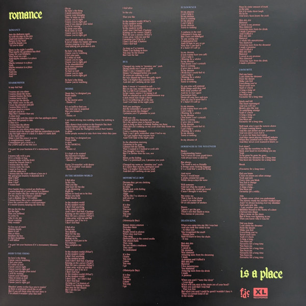 Fontaines D.C. - Romance | XL Recordings (XL1436LPE) - 3 Fontaines D.C. - Romance | XL Recordings (XL1436LPE) - 3