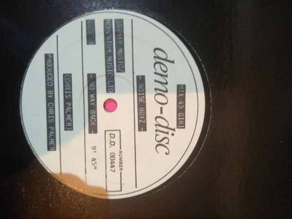 The Noise Boyz - No Way Back | Demo-Disc (D.D. 00447) - main