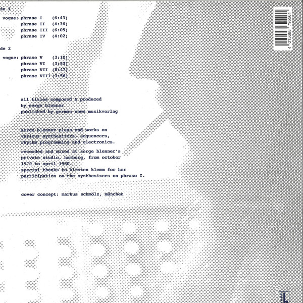 Serge Blenner - La Vogue | Bureau B (BB 324) - 2