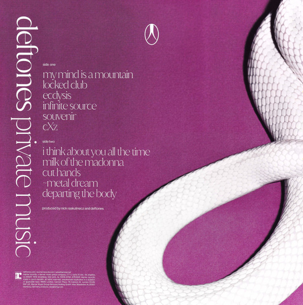 Deftones - Private Music | Reprise Records (093624832331) - 2 Deftones - Private Music | Reprise Records (093624832331) - 2