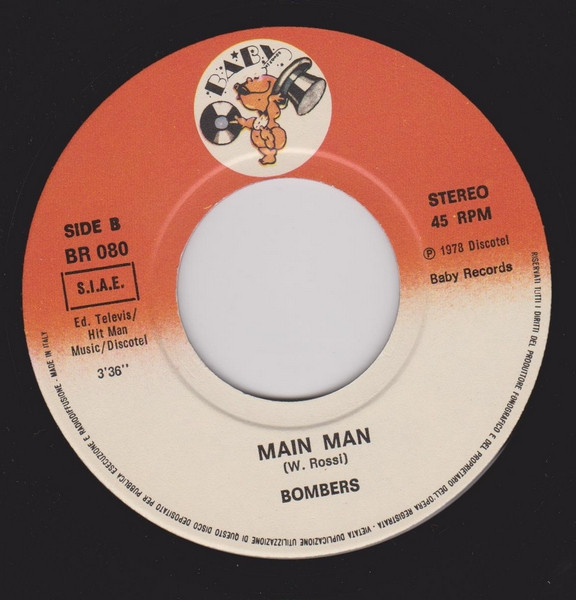 Bombers - (Everybody) Get Dancin' | Baby Records (BR 080) - 4