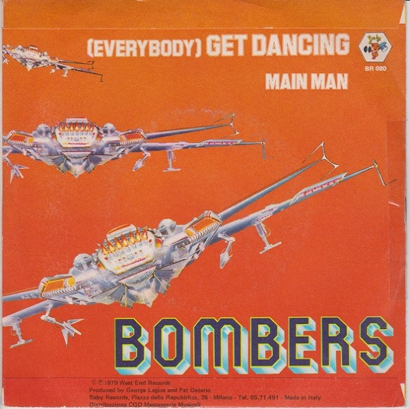 Bombers - (Everybody) Get Dancin' | Baby Records (BR 080) - 2