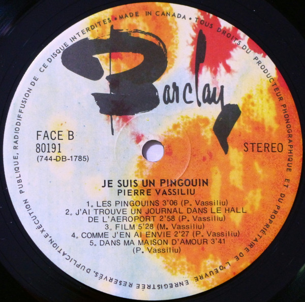 Pierre Vassiliu - Qui C'est Celui-Là? | Barclay (80191) - 4 Pierre Vassiliu - Qui C'est Celui-Là? | Barclay (80191) - 4
