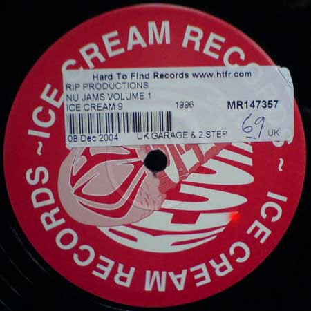 R.I.P. Productions - Nu Jams Vol. 1 | Ice Cream Records (FLAKE 009) - 2 R.I.P. Productions - Nu Jams Vol. 1 | Ice Cream Records (FLAKE 009) - 2