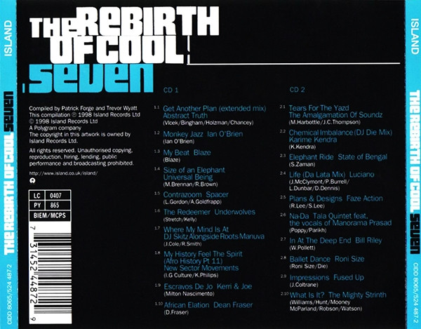 Various - The Rebirth Of Cool Seven | Island Records (524 487-2) - 2 Various - The Rebirth Of Cool Seven | Island Records (524 487-2) - 2