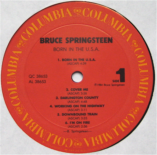 Bruce Springsteen - Born In The U.S.A. | Columbia (QC 38653) - main