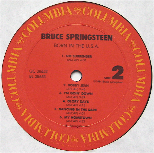 Bruce Springsteen - Born In The U.S.A. | Columbia (QC 38653) - 2