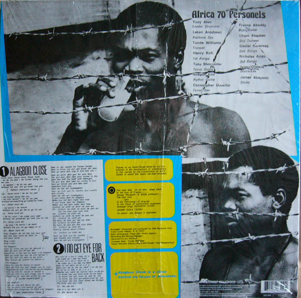 Fela Kuti & Africa 70 - Alagbon Close | Kalakuta (549 655-1) - 2