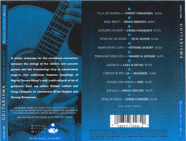 Various - Guitarisma | Higher Octave Music (HOMCD 7098) - 2