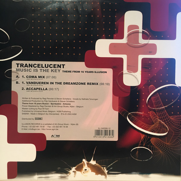 TranceLucent - Music Is The Key (Theme From 16 Years Illusion) | Illusion Records (ILL 940306-12) - 2 TranceLucent - Music Is The Key (Theme From 16 Years Illusion) | Illusion Records (ILL 940306-12) - 2