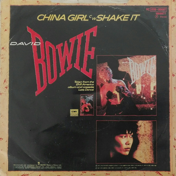 David Bowie - China Girl | EMI America (11C 008-86687)