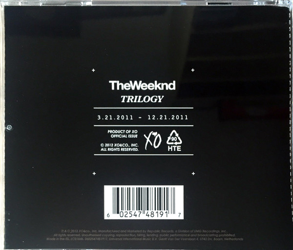 The Weeknd - House Of Balloons | Republic Records (0602547481917) - 2