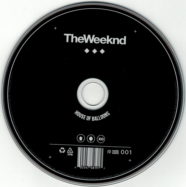 The Weeknd - House Of Balloons | Republic Records (0602547481917) - 3