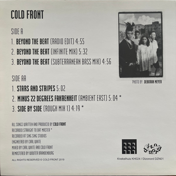 Cold Front - Beyond The Beat | Knekelhuis (KH024) - 2 Cold Front - Beyond The Beat | Knekelhuis (KH024) - 2
