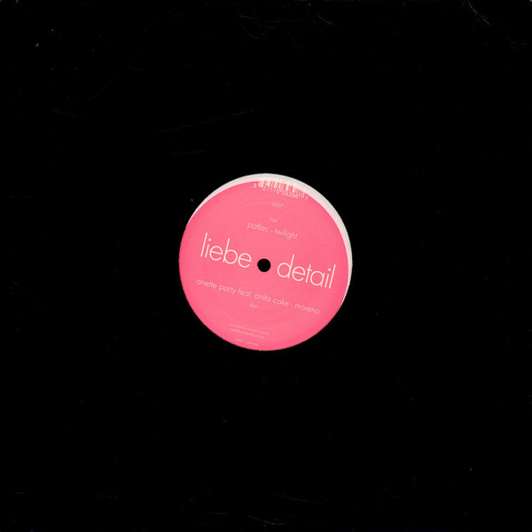 Anette Party feat. Anita Coke / Patlac - Moreno / Twilight | liebe*detail (ld37) - main