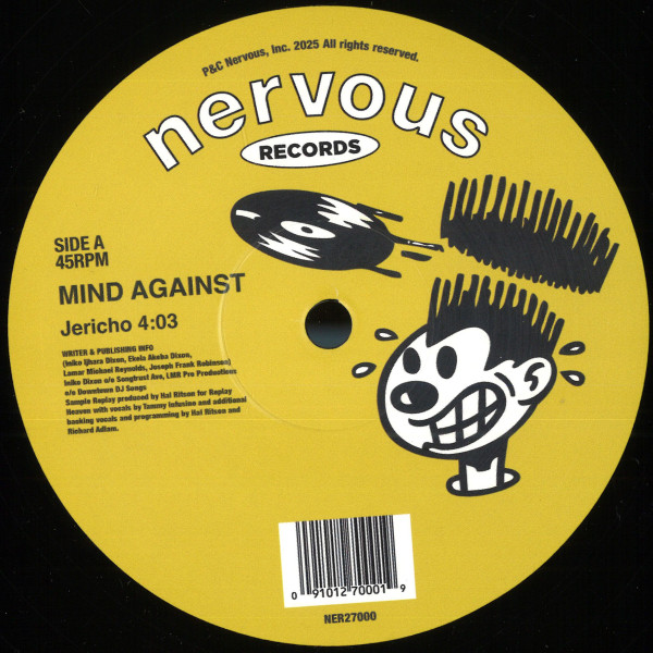 Mind Against - Jericho | Nervous Records (NER27000) - main