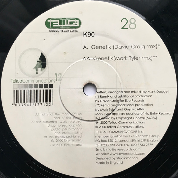 K90 - Genetik (Remixes) | Telica (Telica 28) - 2