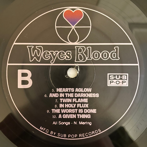 Weyes Blood - And In The Darkness, Hearts Aglow | Sub Pop (SP 1485) - 2 Weyes Blood - And In The Darkness, Hearts Aglow | Sub Pop (SP 1485) - 2