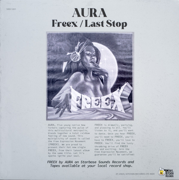 Aura - Freex / Last Stop | Vinyl kitchen Records (VKR-1201) - 2