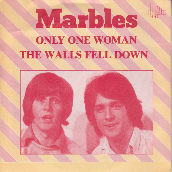 Marbles - Only One Woman / The Walls Fell Down | BR Music (45189) - main