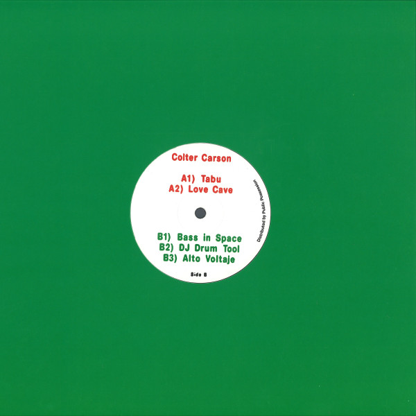 Colter Carson - Big Beat Manifesto Catalogue Nr. 1 | Big Beat Manifesto (BBM001) - 2 Colter Carson - Big Beat Manifesto Catalogue Nr. 1 | Big Beat Manifesto (BBM001) - 2