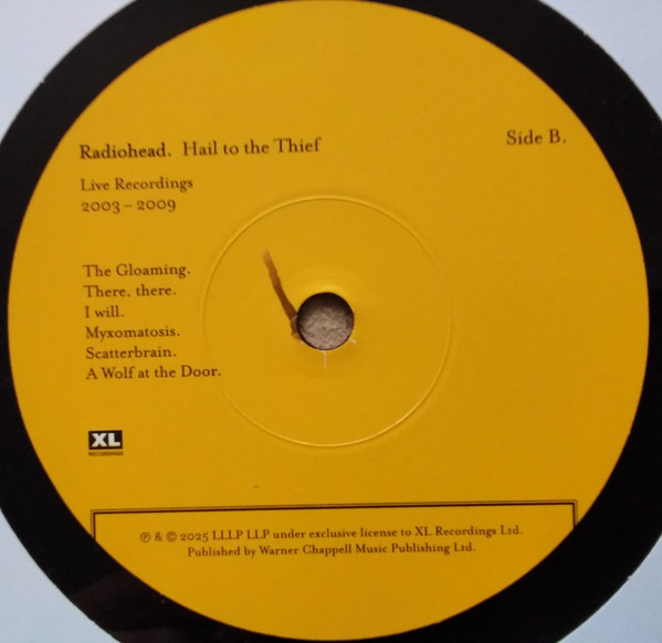 Radiohead - Hail To The Thief (Live Recordings 2003 - 2009) LP | XL Recordings (XL1563LP) - 4