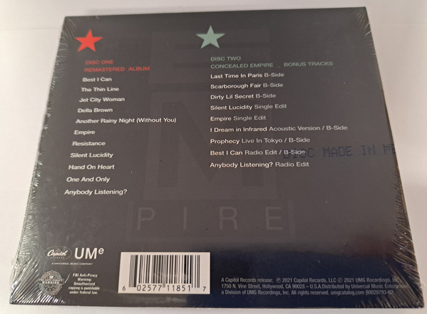 Queensrÿche - Empire | Capitol Records (B0029793-02) - 2