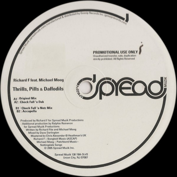 Richard F. feat. Michael Moog - Thrills, Pills & Daffodils | Spread Muzik (SPM2004)