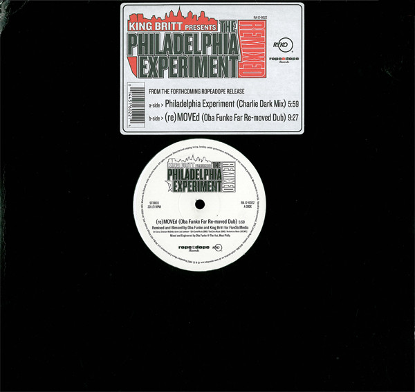 King Britt Presents The Philadelphia Experiment - Remixed | Ropeadope Records (RA 12-6022)