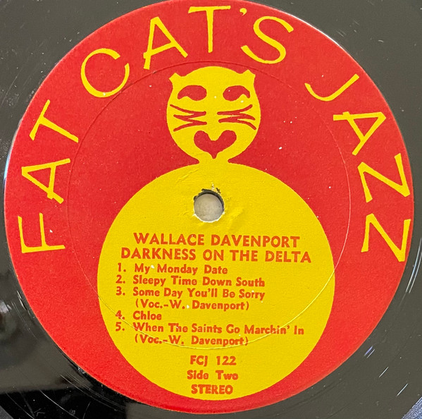 Wallace Davenport - Darkness On The Delta | Fat Cat's Jazz (FCJ-122) - 4