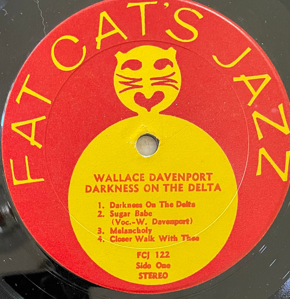 Wallace Davenport - Darkness On The Delta | Fat Cat's Jazz (FCJ-122) - 3